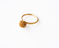 Anillo en plata con baño en oro